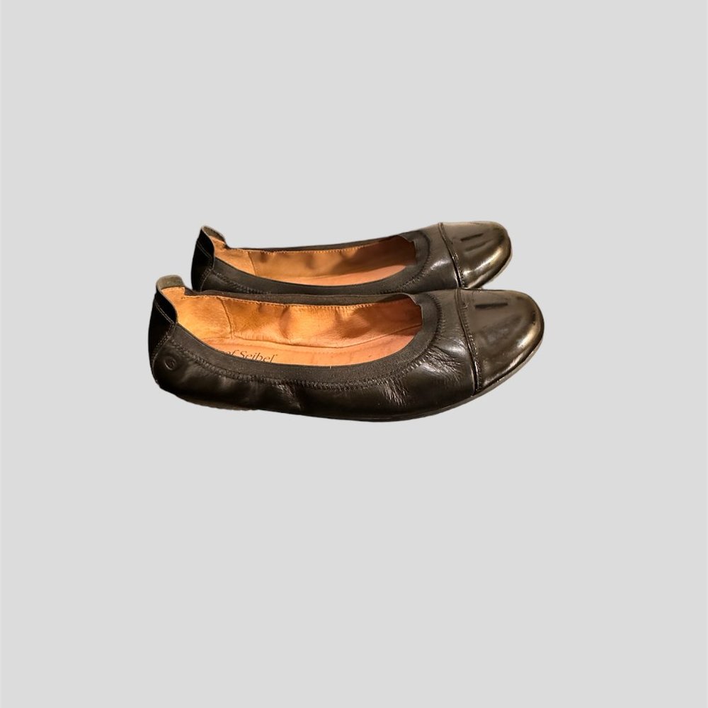 Josef Seibel EUR size 39 black ballet flats